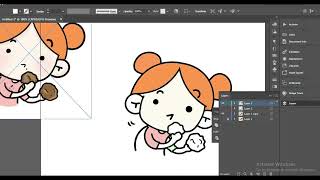 AI illustrator draft ดราฟรูปโดย AI   (AICT002)  โหลดฟรี