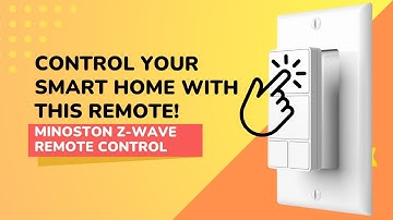 Minoston 800 Series Z-Wave Scene Controller Paired With Home Assistant  - Every Smart Home Need This