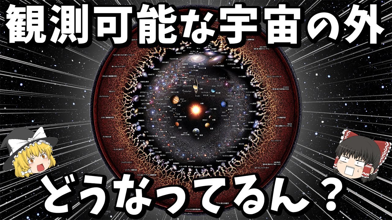 【ゆっくり解説】観測可能な宇宙の外には何があるのか？ YouTube