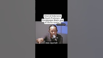 Viral di Indonesia !! Sosok Orang Tua Prabowo Presiden Indonesia di dunia nyata
