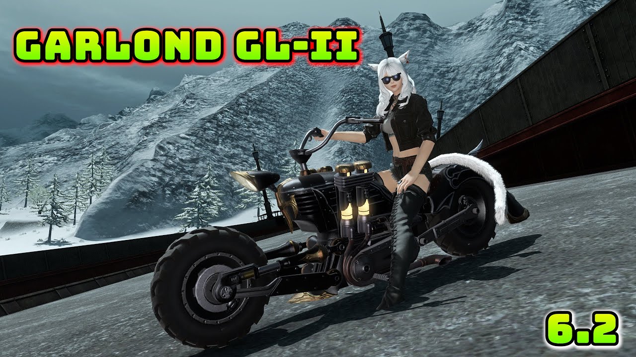 FFXIV: Garlond GL-II Bike Mount - Island Sanctuary 