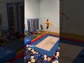 Double front flip with a half twist double 