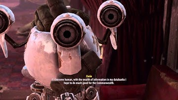 Fallout 4 - How to turn Curie into a SYNTH