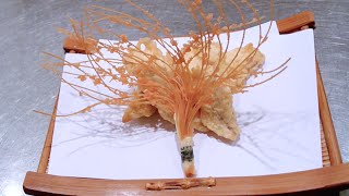 Amazingly Beautiful Cherry blossom tree - Sakura - Tempura style - さくら