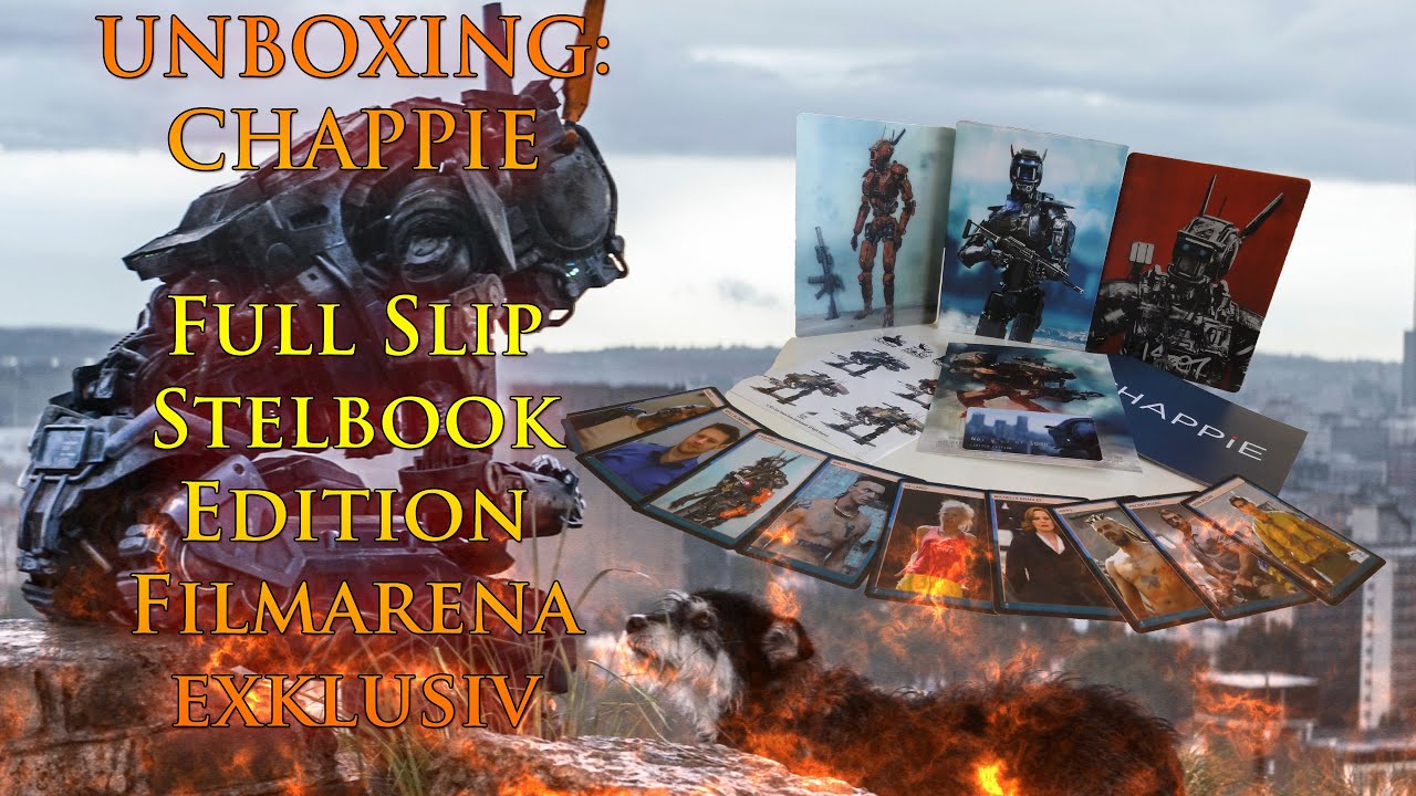 Unboxing - Chappie - Full Slip Steelbook Edition - Filmarena exklusiv