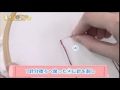 バックステッチ | 刺しゅうの基本