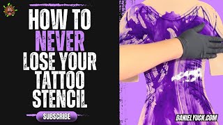Never Lose Your Tattoo Stencil Again