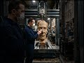From Wooden Block to a Realistic Face 🪵👤 #videoshort #woodworking #trending #wood