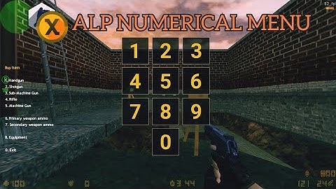 CS16Client & Xash3D Android - Alp Numerical Menu