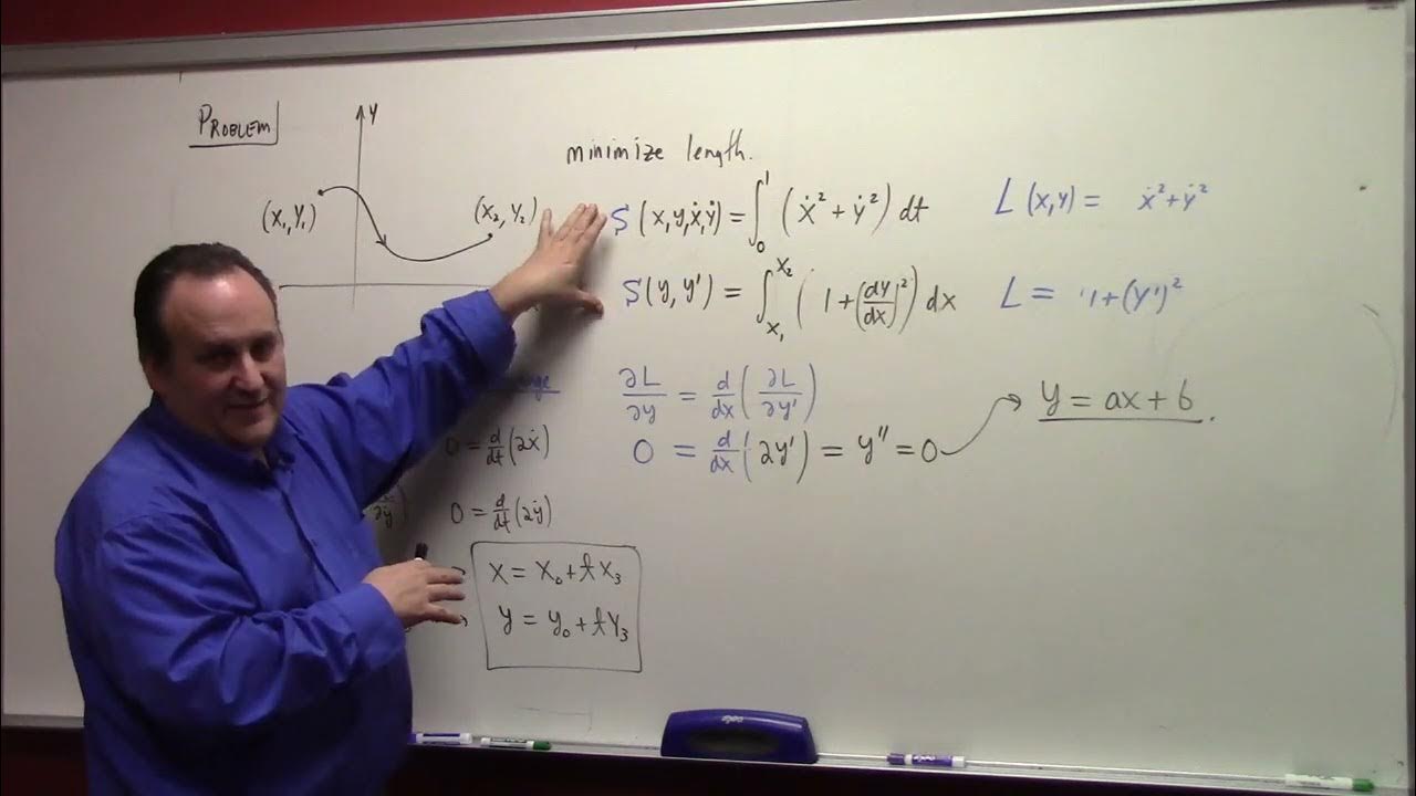 Advanced calculus variational calculus introduction 10 9 23 part 3