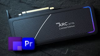 Intel Arc A770 vs RTX 3070 vs Premiere Pro 2023 and Media Encoder