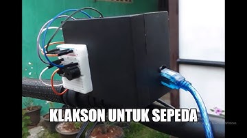 KLAKSON  SEPEDA RANGKAIAN ARDUINO UNO, BUZZER DAN PUSH BOTTOM | TEKNIK MESIN | UNIVERSITAS PANCASILA