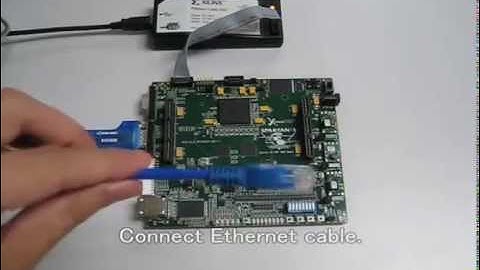 FPGA + TOE-IP core evaluation on Xilinx Spartan-3A