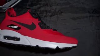 nike air max 90 mid winter gym red