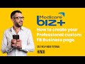 Create and connect your facebook business page with modicare biz  onboarding tutorial in hindi