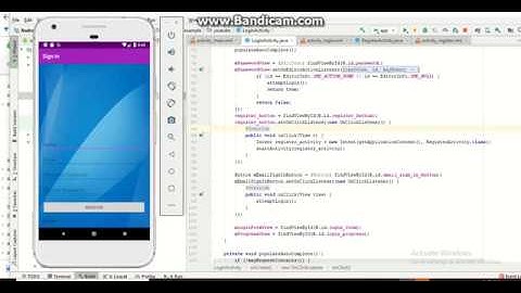 part - 12 android app frontend and backend in android and laravel,login/register || by Techies Time