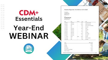 CDM+ Essentials Year End Webinar