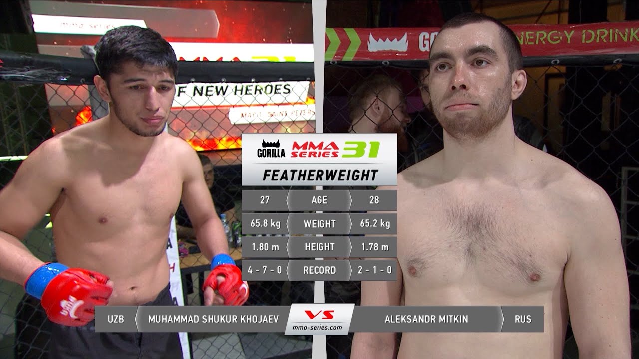 Горилла ММА Серия-31 - Мухаммад Шакур Ходжаев (Узбекистан) – Александр ...