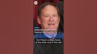 Justice Alito makes joke about Black children wearing KKK outfits | USA TODAY #Shorts