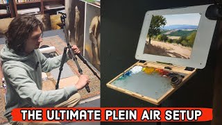 My Ultimate Plein Air Painting Setup for Traveling Artists