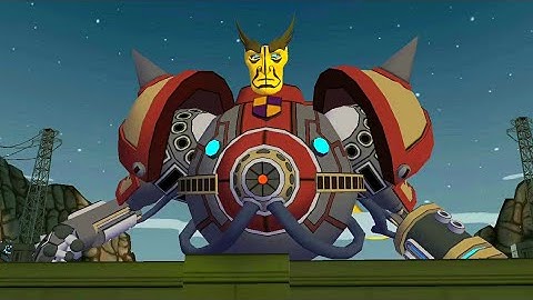 BEN 10: Protector of Earth | Enoch Battle Bot Boss Fight | PPSSPP Android