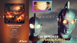 AI Music Memories: Japanese Heroes - Burning Courage