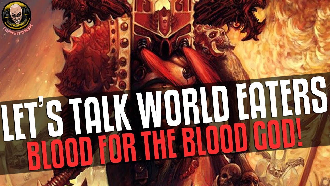 JH Miniatures on X: BLOOD FOR THE BLOOD GOD!! Angron has been revealed!  What a better way to celebrate it than to watch my video on How to Paint  WORLD EATERS?  #