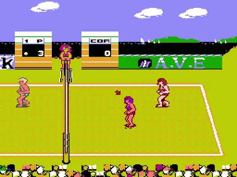 [TAS] NES Venice Beach Volleyball by DrD2k9 in 01:38.95