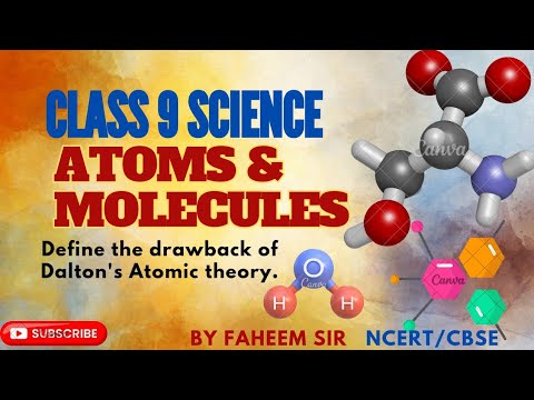 class 9 science ch -3 atoms and molecules | ncert | cbse ...