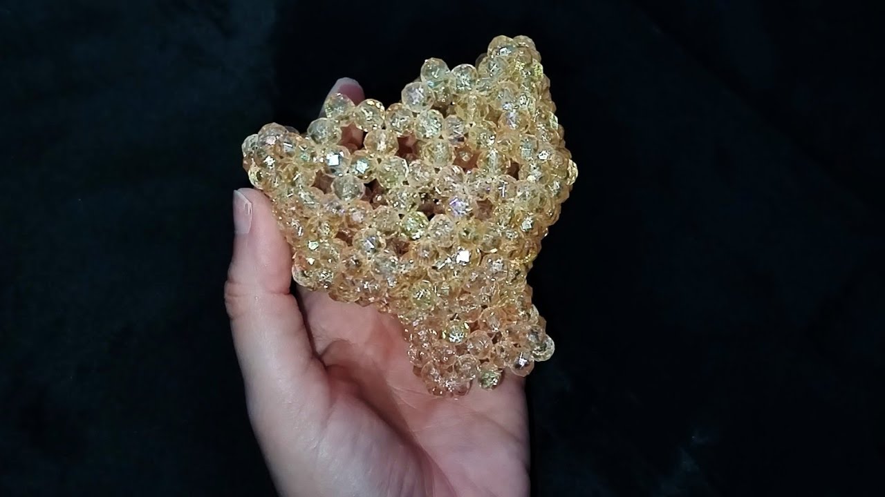 طريقة عمل حاملات صحون الضيافة من الكريستال 