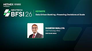 Data-Driven Banking: Powering Decisions at Scale | Ramesh Mallya, CTO – DBS Bank