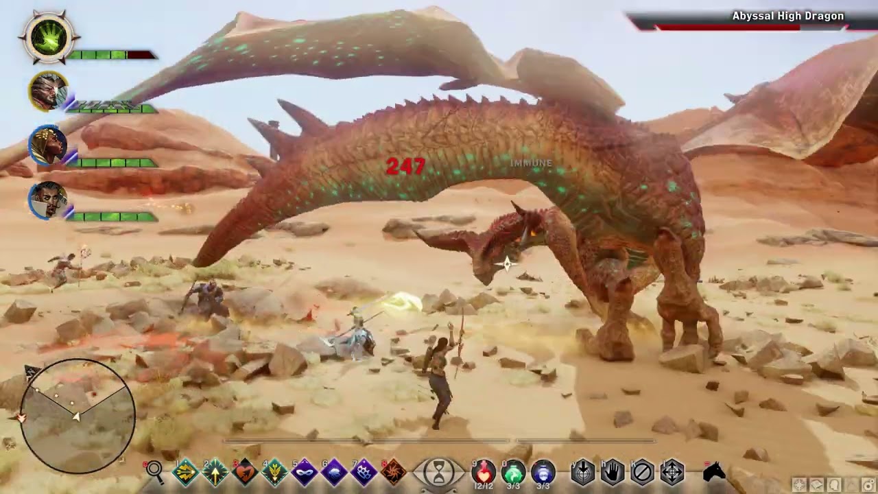 Dragon Age Inquisition - Abyssal High Dragon - Western Approach