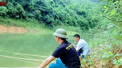Ra Hồ Câu Cá Và Đánh Lưới Tại # HỒ CẤM SƠN # trải nhiệm thú vị