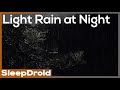 ► Soothing Light Rain at Night Under a Street Light ~ Rain Sounds for Sleeping (No Thunder) (Lluvia)
