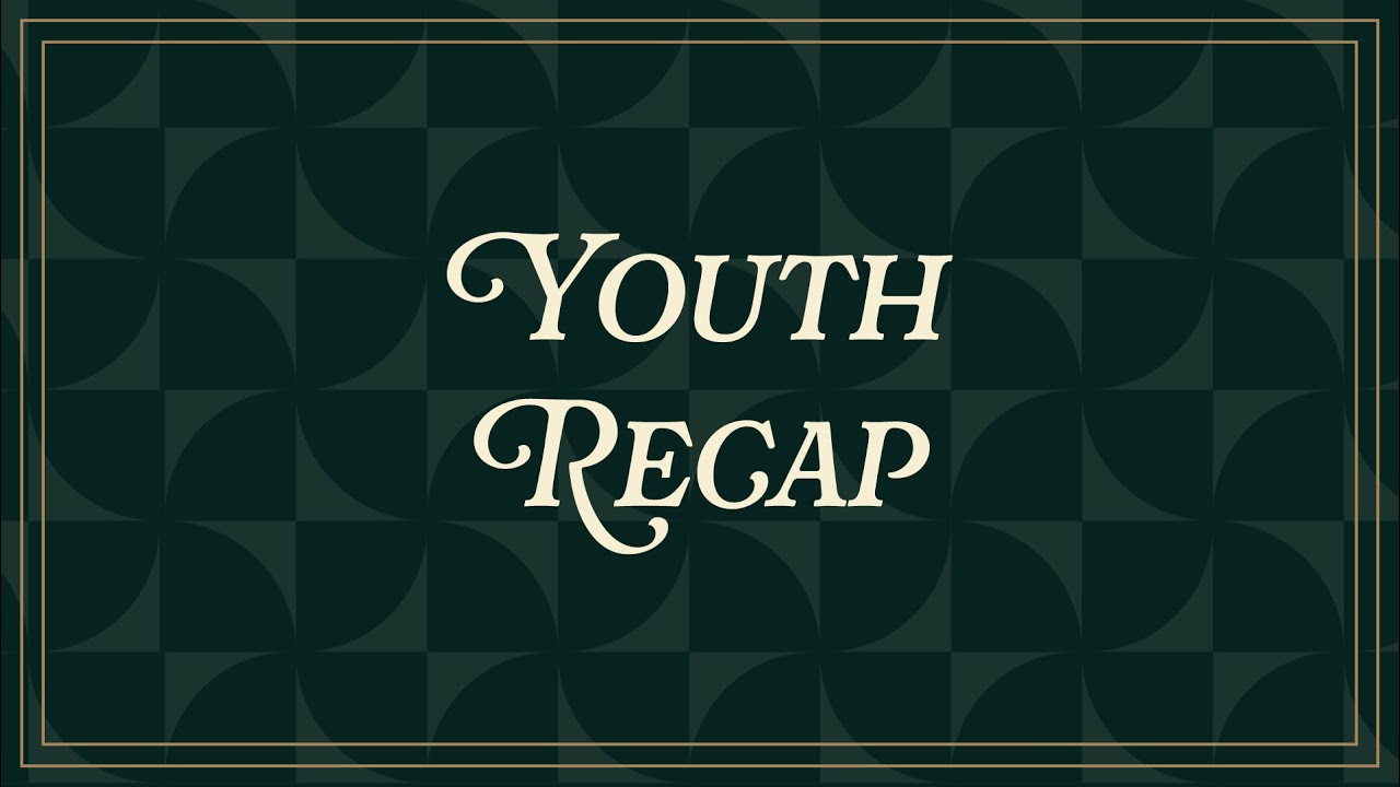 Comfort & Joy • Youth Recap • December 29, 2024 • Mission Community Church