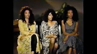 Famous The Pointer Sisters interview ET 1990 Wealth