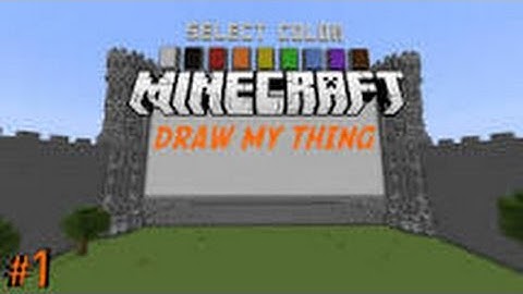 Minecraft: Draw My Thing-Mineplex