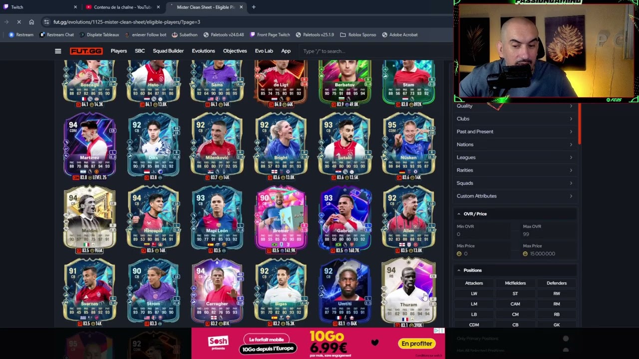 TOUT LES SBC ONT LEAK !!! EVOLUTION FUTTIES !!! 