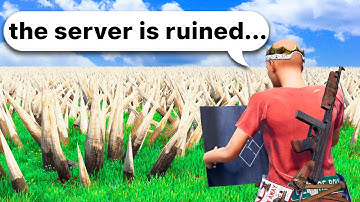 I Covered the Entire Map with Spikes in Rust Again…