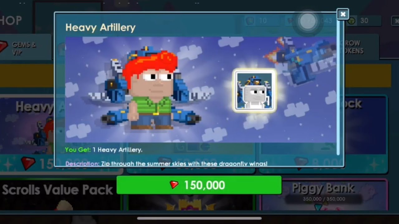 Heavy Artillery WONDER WEEK ITEM DAY 3 | GROWTOPIA