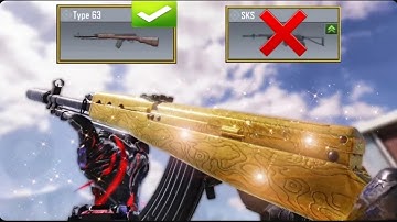 This is the best Type 63 gunsmith in Call Of Duty Mobile ☢️☢️
