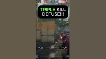 TRIPLE KILL DEFUSE!!! #cs2 #FYP #cs2moments #cs2clips #cs2clutch