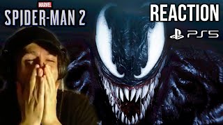 Marvel's Spider-Man 2 - PlayStation Showcase 2021 Trailer | PS5 REACTION Miles Morales Venom Kraven