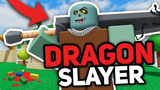 UNLOCKING The DRAGON SLAYER in Combat Warriors.. (Roblox)