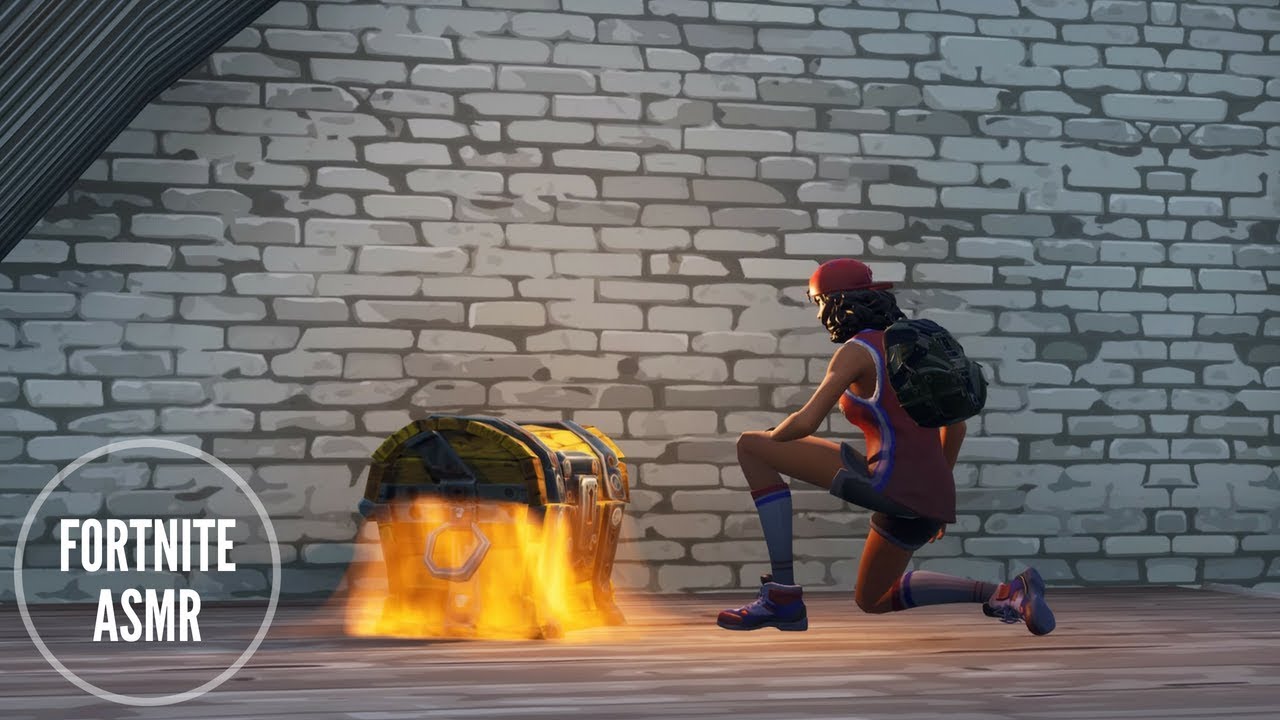 Fortnite ASMR Chest Opening Sounds YouTube