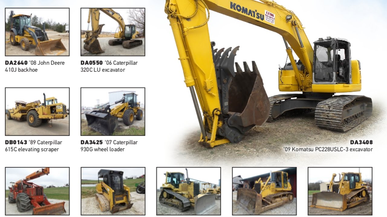 Construction equipment auction | April 27, 2017 | Purple Wave