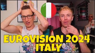 ITALY EUROVISION 2024 REACTION - ANGELINA MANGO - LA NOIA