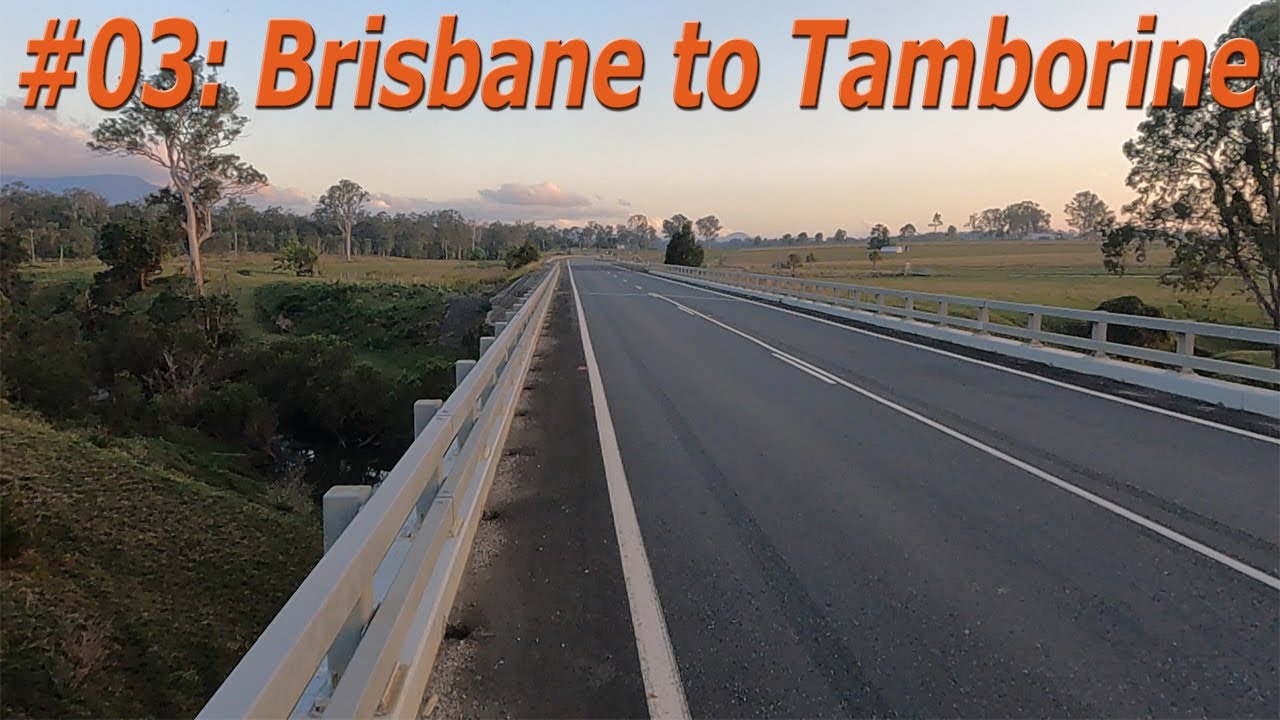 03 Australia cycling adventure From Brisbane to Tamborine YouTube