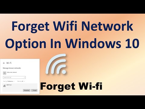 How to Add Wireless Wifi Network Manually in Windows 10 PC or