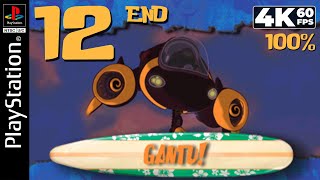 Disney's Lilo & Stitch (PS1) - 4K60 Walkthrough (100%) Part 12 - Kapu Caves & Gantu! (Ending)